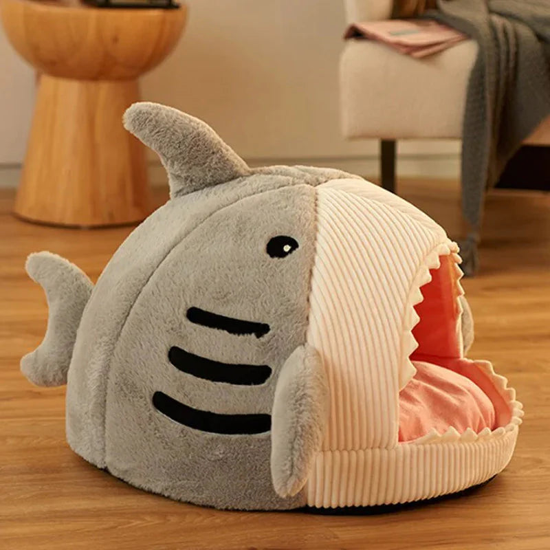 Plushie Shark Pet Bed