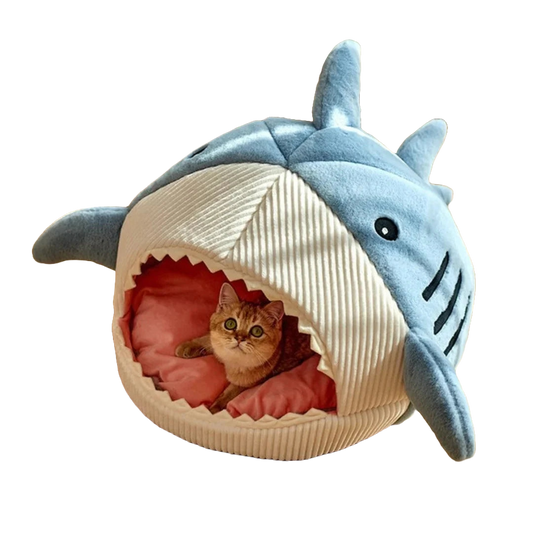 Plushie Shark Pet Bed